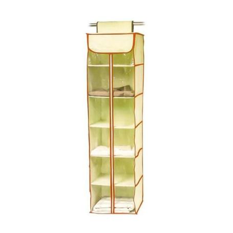 ORGANIZADOR ARMARIO 6 ESTANTES 30X30X120 CM