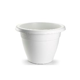 MACETA REDONDA 62X62X45,5CM BLANCA 1130501