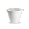 MACETA REDONDA 62X62X45,5CM BLANCA 1130501