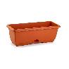 JARDINERA 50X20X17,5 CM TERRACOTA 11904 CON BANDEJA