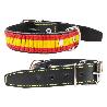 COLLAR CUERO BANDERA ESPAÑA 50 CM