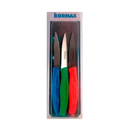 CUCHILLOS MONDADOR 9 CM MANGO COLORES
