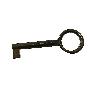 LLAVE CERRADURA ARMARIO CUERO R-59