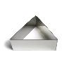 MOLDE EMPLATADOR INOX. TRIANGULAR 7X4 CM 2188