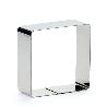 MOLDE EMPLATADOR INOX. CUADRADO 12X4 CM 2194