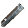 TUBO ESTUFA GALVANIZADO 100 MM 1 M
