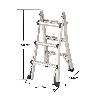 ESCALERA MULTIFUNCION 3X4 ALUMINIO RE491
