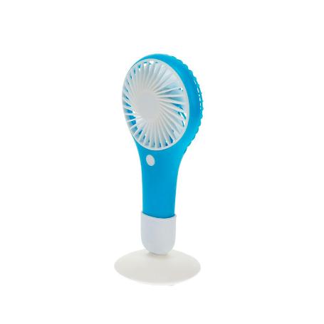VENTILADOR MANO PILAS USB 20X9 CM