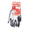 GUANTE NYLON BLANCO NITRILO GRIS T-7