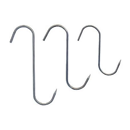 GANCHO CARNICERO 18CM. INOX.10UD
