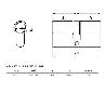 BOMBILLO PERFIL 70X35X35 MM NIQUEL 5 LL/ PUNTOS