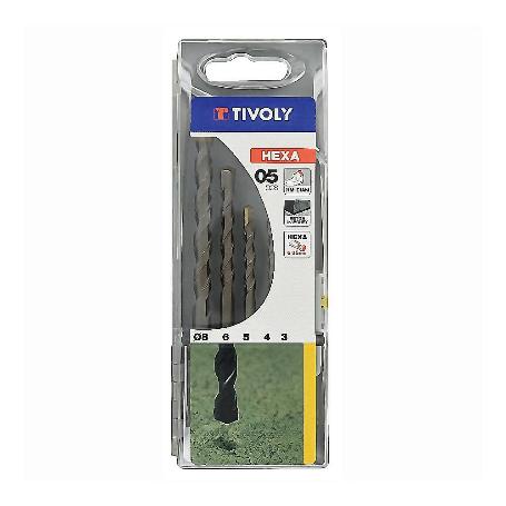 BROCAS HORMIGON HEXA 5UD  3-4-5-6-8