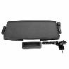 PLANCHA ASAR 2400W 60X35 CM NEGRA XXL JEGR1603