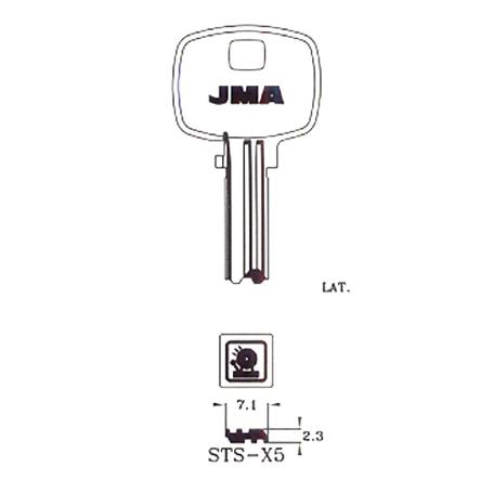 LLAVIN KAE-1 LATON SEGURIDAD
