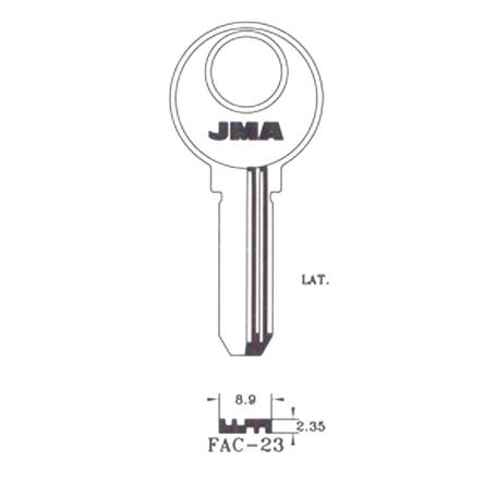LLAVIN FAC-23 LATON SEGURIDAD