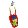 CARRETILLA JUEGOS CUBO PLAYA 6 PIEZAS SURTIDA
