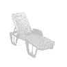 CAMA RESINA POOL BLANCA