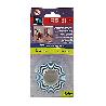 CINTA ADHESIVA 2 CARAS RESISTENTE AL AGUA BLANCA 19MMX1.5MT