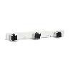 CUELGAESCOBAS TRIPLE C19003B BLANCO