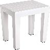 BANQUETA LOMBOK BLANCO 41X38X29 CM