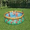 PISCINA + DEPURADORA DECO 457X84 CM 57416