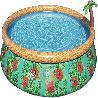 PISCINA + DEPURADORA DECO 457X84 CM 57416