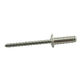 REMACHES ACERO 4,8X10MM CABEZA ALUMINIO