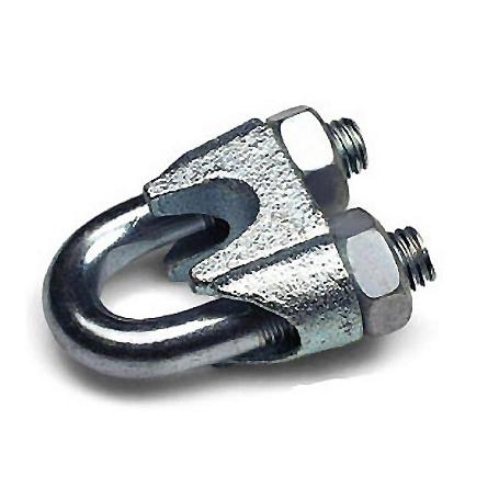 SUJETACABLES GALVANIZADO 12 MM
