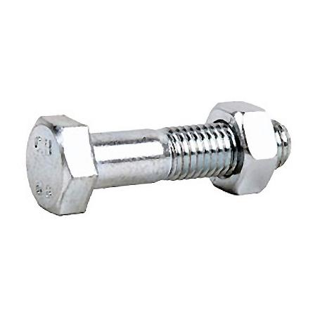 TORNILLO HEXAGONAL 18X90 6.8 DIN.933 CON TUERCA ZINCADO