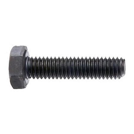TORNILLO HEXAGONAL 6X20 8.8 DIN.933 PRESION ACERO NEGRO