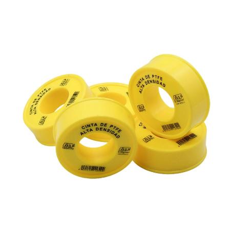 CINTA TEFLÓN 12MX12MMX0.075MM