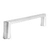 MANILLÓN DE MUEBLE. CROMO SATINADO. ASA LARGA. 1 UNIDAD. CUERPO RECTO - JANDEL ACABADO ANTRACITA