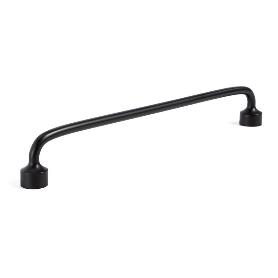 TIRADOR ZAMAK MODELO FLOID DISTANCIA 128 ACABADO PELTRE
