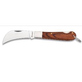 NAVAJA TRANCHETE MADERA INOX 7.8CM