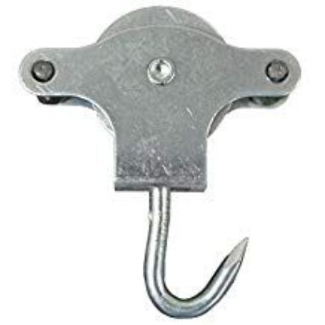 POLEA TENDEDERO CON GANCHO N. 6 METAL