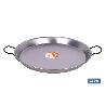 PAELLERA ACERO PULIDA Ø30CM