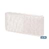CATADIÓPTRICO RECTANGULAR BLANCO 94 X 44 MM CON ADHESIVO