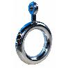 ANILLA VISILLO CON ENGANCHE 16 MM CROMO  1600401