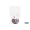 CATADIÓPTRICO REDONDO BLANCO Ø60 MM CON AGUJERO SIN TORNILLO CON ADHESIVO