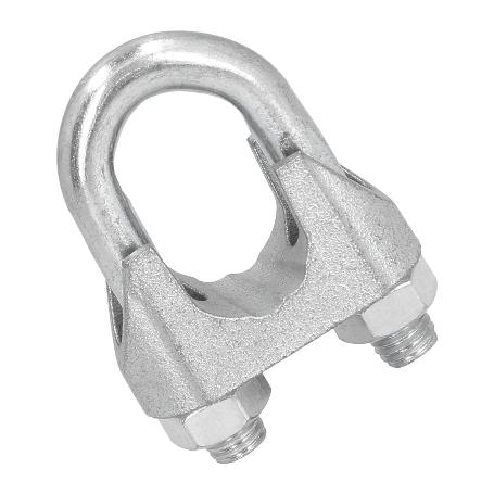 SUJETACABLES GALVANIZADO 10 MM. 3/8 USO DOMESTICO