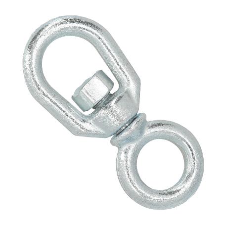 GRILLETE GIRATORIO SIMPLE ACERO    6MM