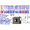 CERRADURA AZBE 124A 100 IZ HP