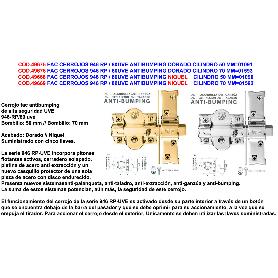 CERROJO 946-RP/80 UVE NIQUEL