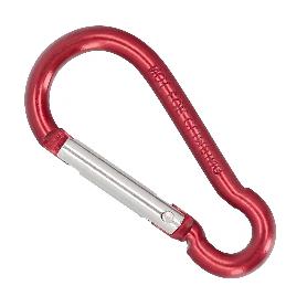 MOSQUETON BOMBERO ALUMINIO COLORES SURTIDOS 60 MM. PARA LLAVES