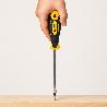 DESTORNILLADOR BIMATERIAL BOCA ESTAMPADA 3X100 MM.