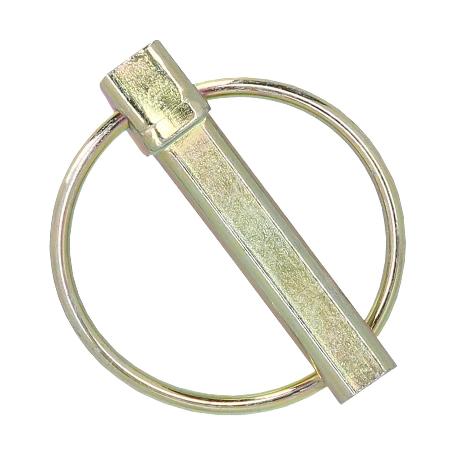 PASADOR ANILLA  Ø 8 X 55 MM. ACERO ZINCADO, PASADORES ANILLAS, PASADOR REMOLQUE, PASADOR TRACTOR, PASADOR BULONES T