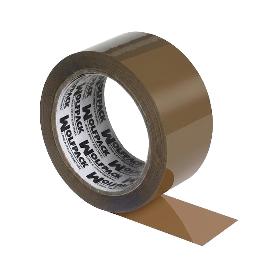 CINTA EMBALAR SILENCIOSA MARRON 50 MM. X 66 M.