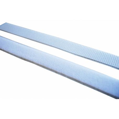 VELCRO MACHO ADHESIVO BLANCO 20MM