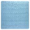 ALFOMBRA DUCHA CAUCHO 54X54 AZUL