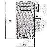 CERRADURA UCEM 4056-A-HB/65/ DERECHA